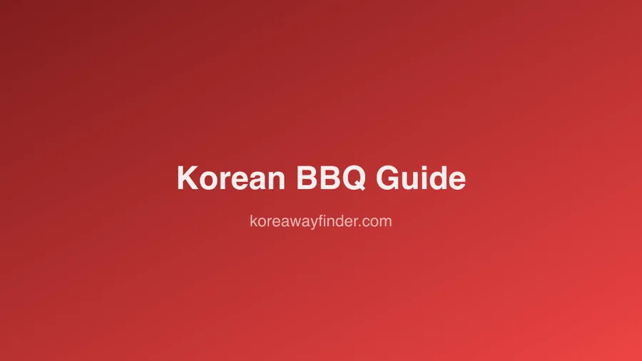 Korean BBQ for Beginners: How to Order Like a Local